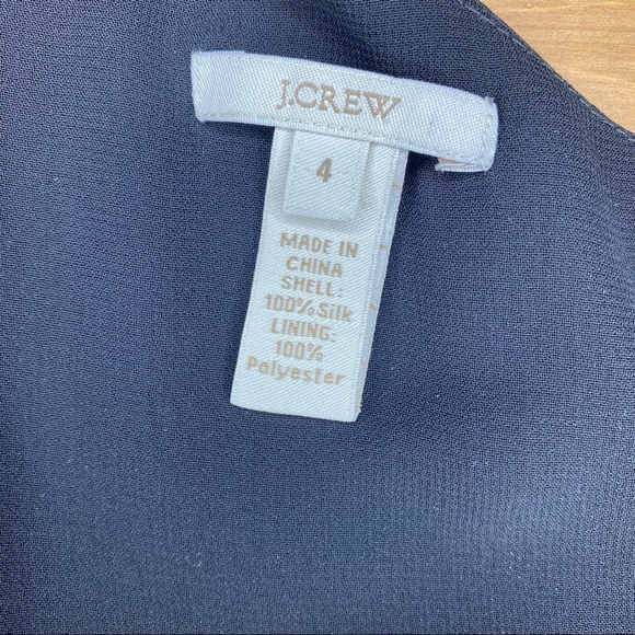 J. Crew 100% Silk One Shoulder Dress - Picture 4 of 7